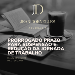 Foto do artigo Suspensão e Redução da Jornada de Trabalho